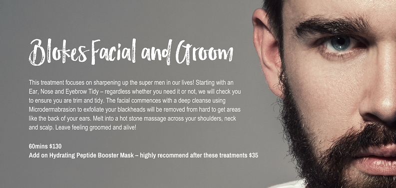 facials melbourne for men
