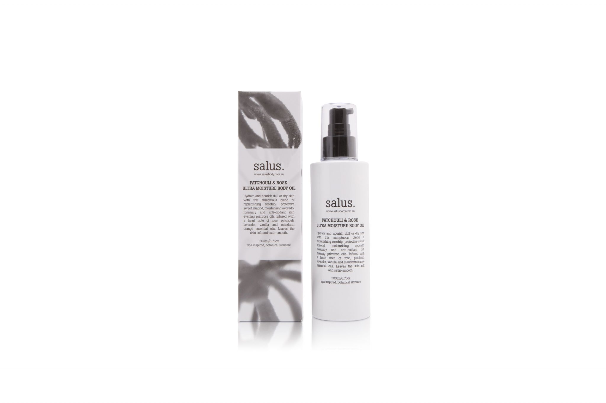 Salus Patchouli and Rose Ultra Moisture Body Oil 200ml