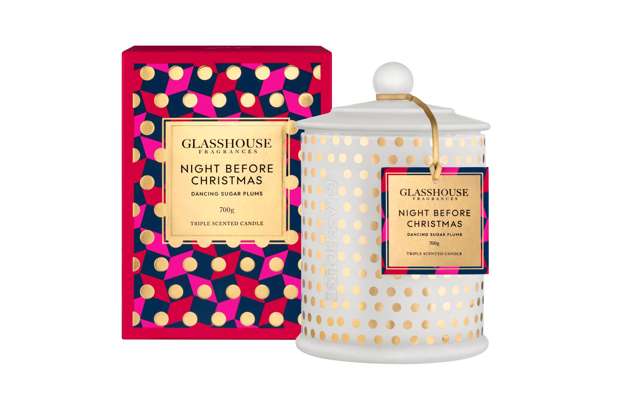 Glasshouse 700g jumbo candle Beautyologist