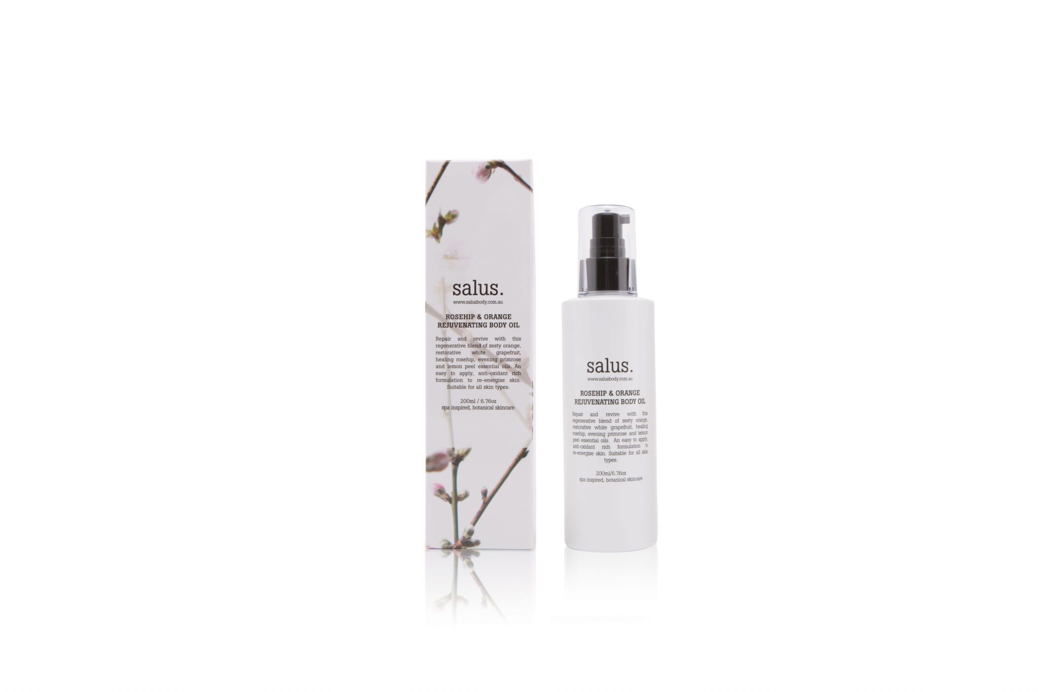 SALUS - Rosehip & Orange Rejuvenating Body Oil - 200ml