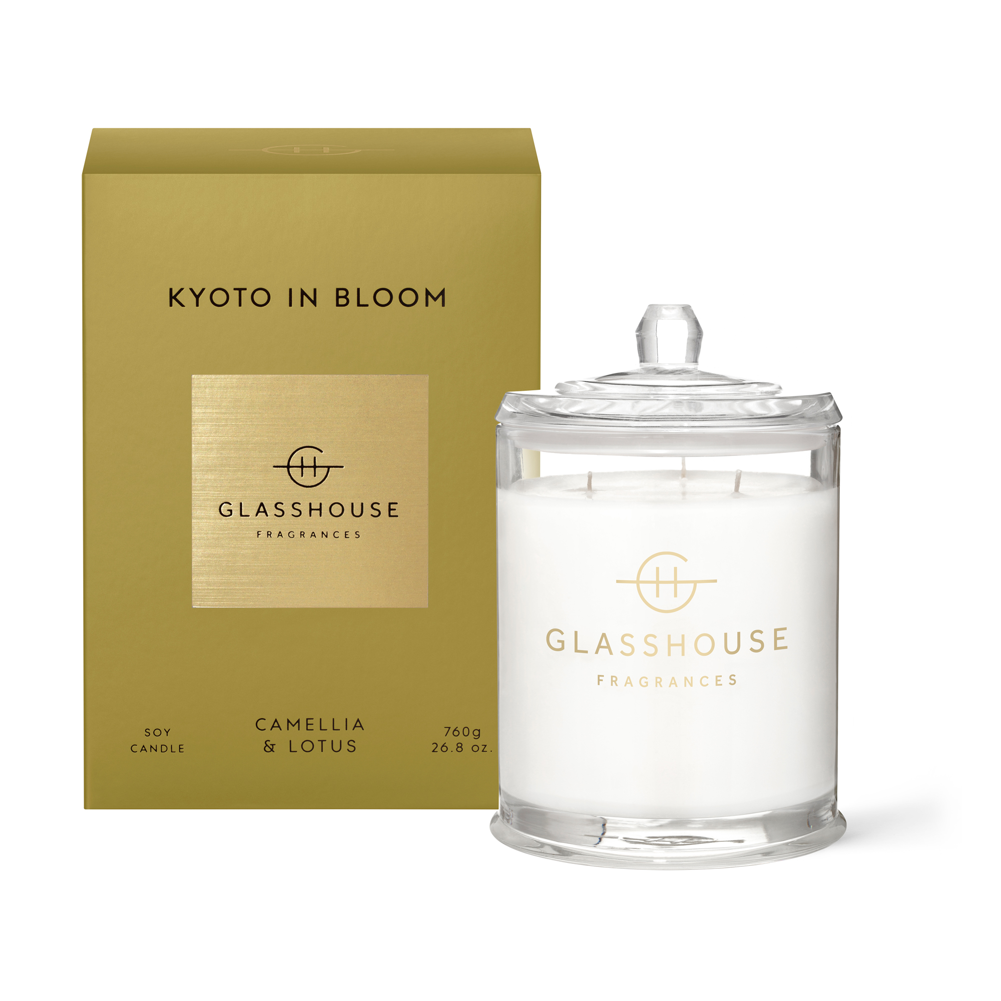 GLASSHOUSE - KYOTO IN BLOOM - JUMBO CANDLE