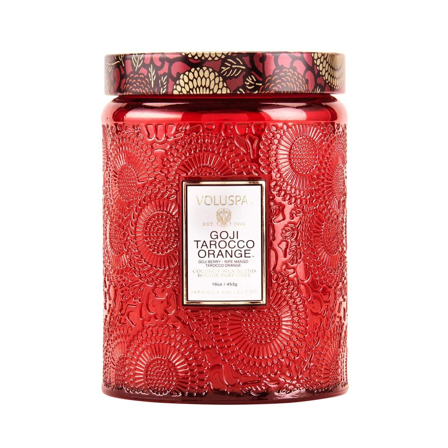 VOLUSPA GOJI TAROCCO 100HR CANDLE Beautyologist