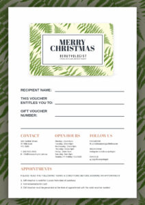 Beautyologist Christmas Gift Card
