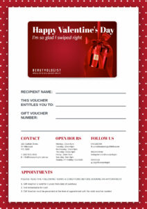 Happy Valentine's Day Voucher