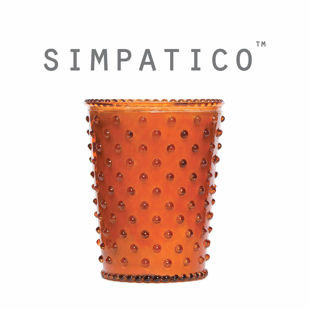 Simpatico Hobnail Candles Sold at Beautyologist