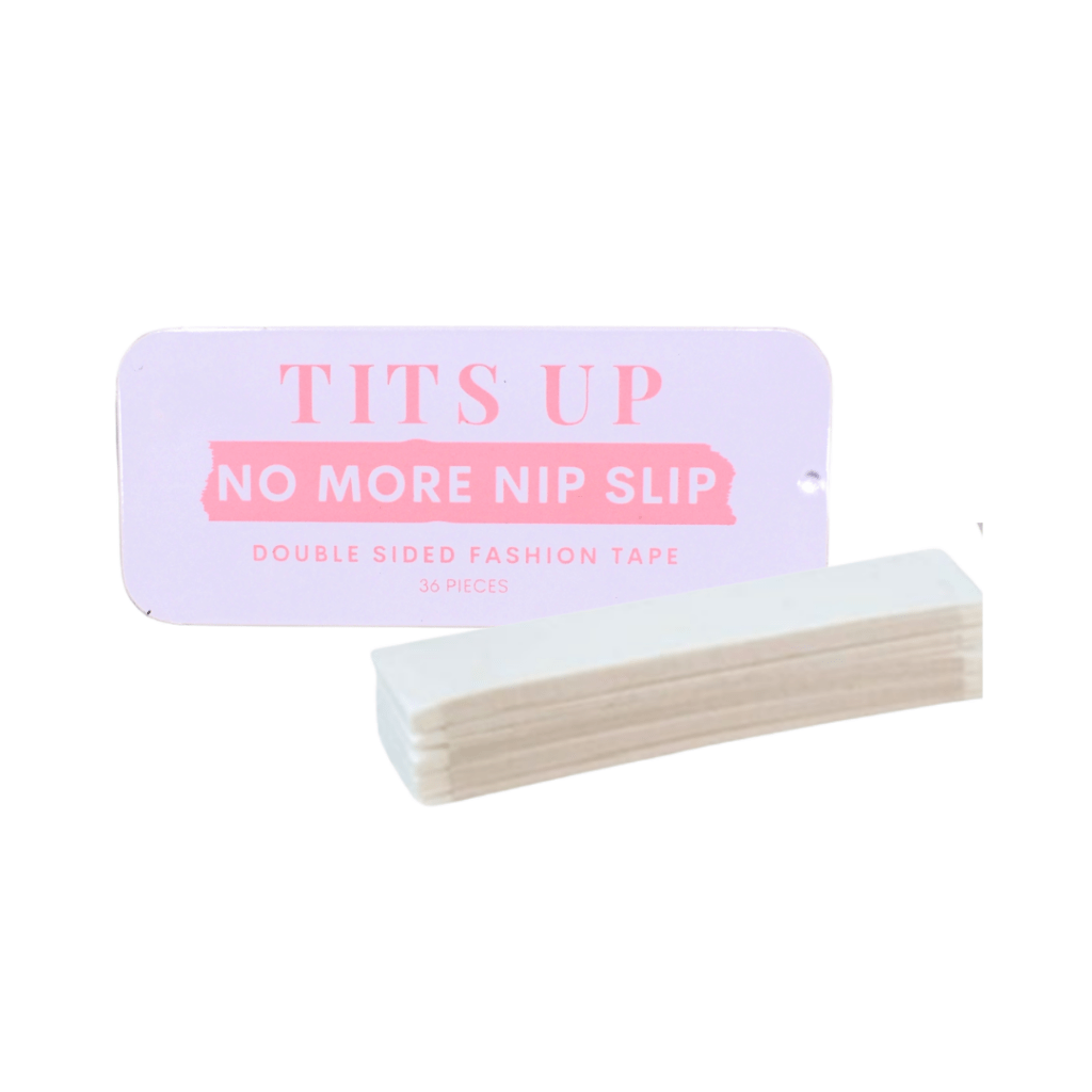 TITS UP NO MORE NIP SLIP / DOUBLE SIDED BOOB TAPE CLEAR Beautyologist
