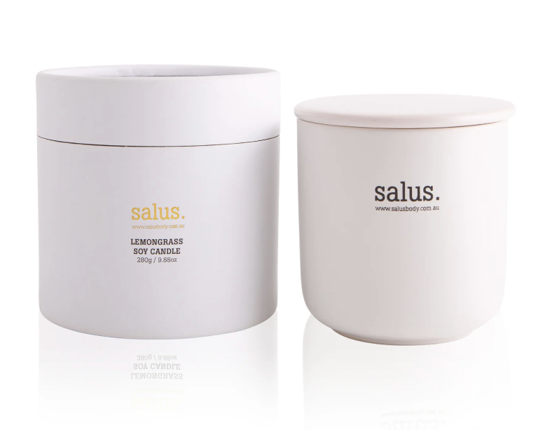 SALUS - LEMONGRASS SOY CANDLE - 55-65HR