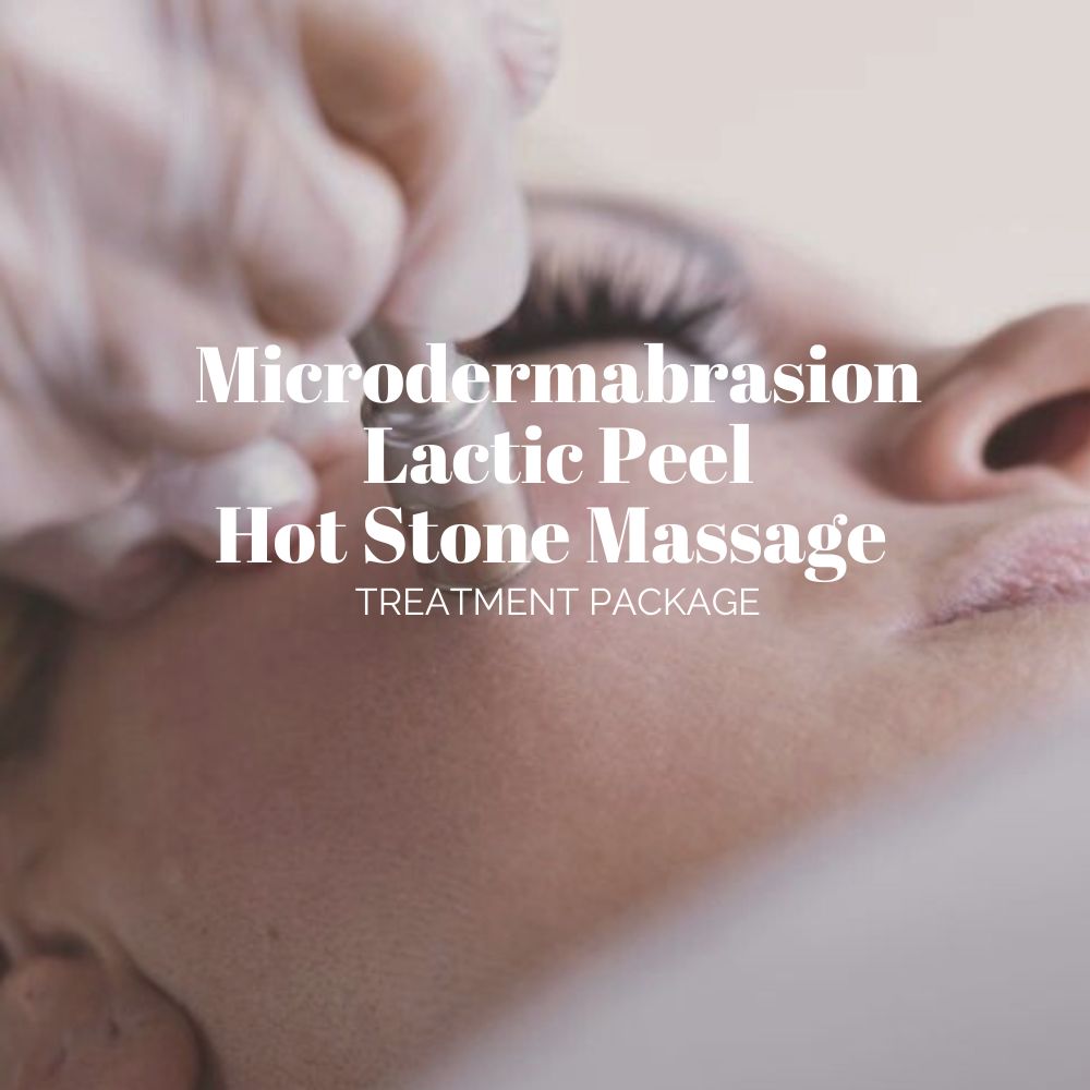 Microdermabrasion, Lactic Peel & Hot Stone massage
