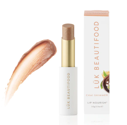 LUK BEAUTIFOOD - LIP NOURISH - CHAI SHIMMER