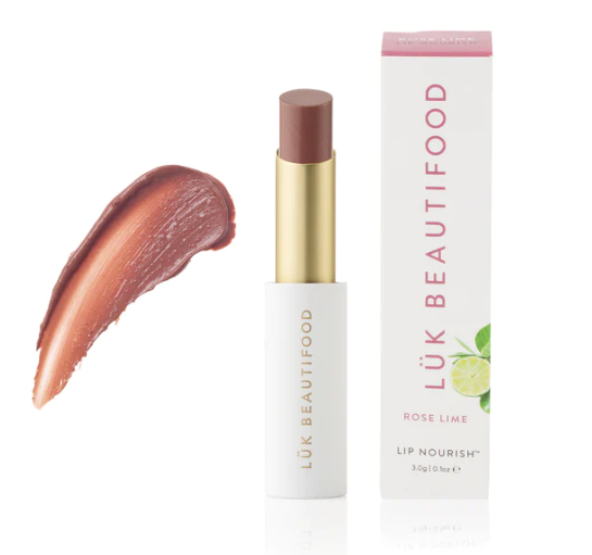 LUK BEAUTIFOOD - LIP NOURISH - ROSE LIME