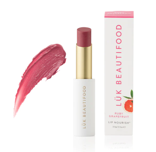 LUK BEAUTIFOOD - LIP NOURISH - RUBY GRAPEFRUIT