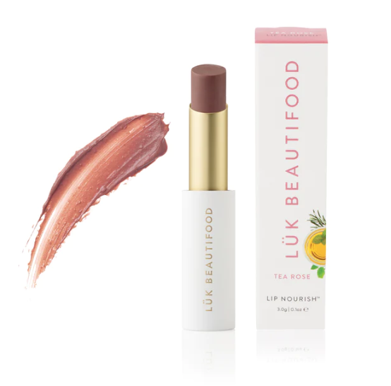 LUK BEAUTIFOOD - LIP NOURISH - TEA ROSE