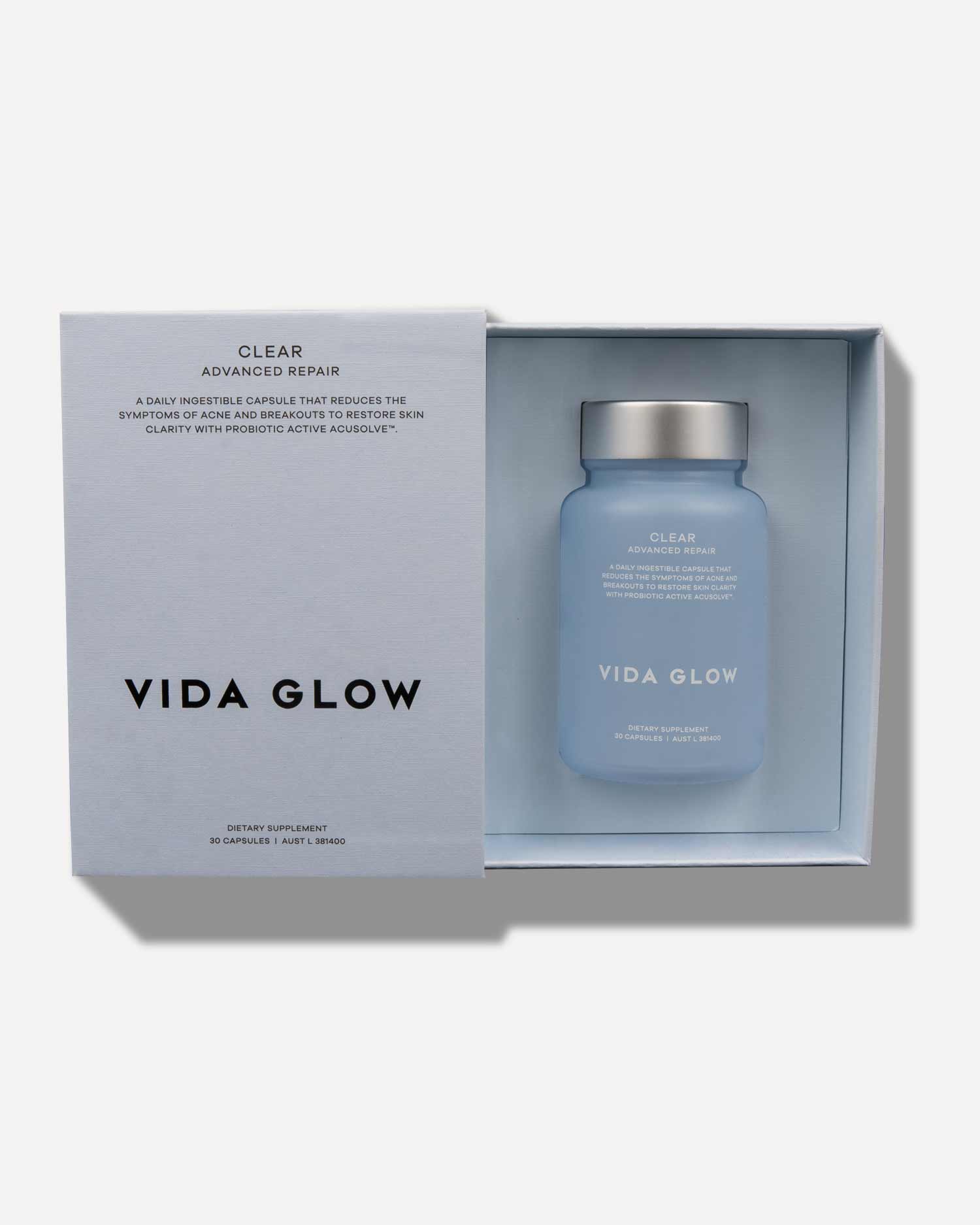 VIDA GLOW - ADVANCED REPAIR CLEAR - CAPSULES