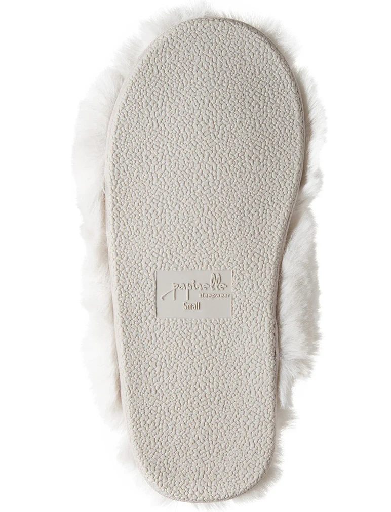 Furry slides white sales