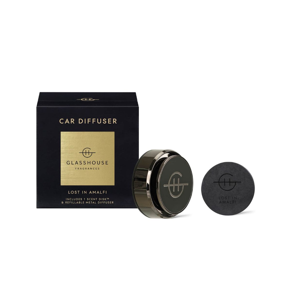 GLASSHOUSE - CAR DIFFUSER - LOST IN AMALFI