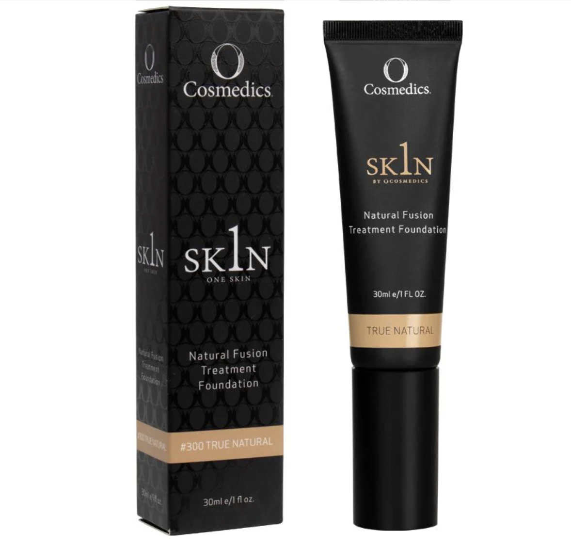 O Cosmedics 1Skin Treatment Foundation - 300 True Natural